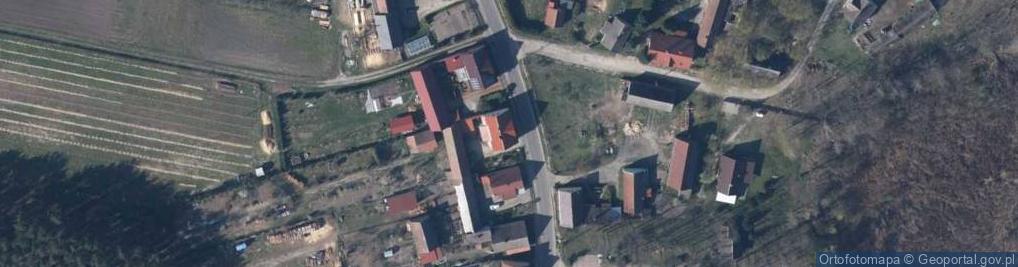 Zdjęcie satelitarne Bronków ul.