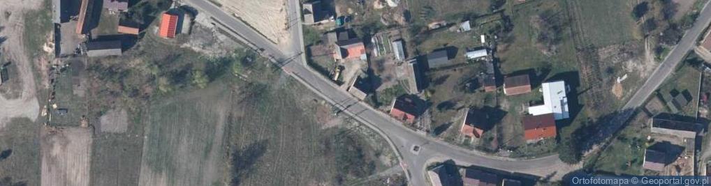 Zdjęcie satelitarne Bronków ul.