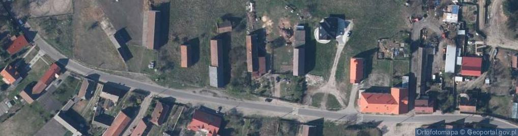 Zdjęcie satelitarne Bronków ul.