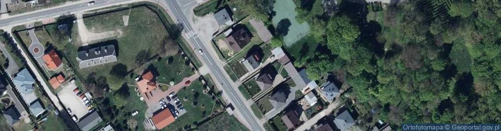Zdjęcie satelitarne Bronowice ul.