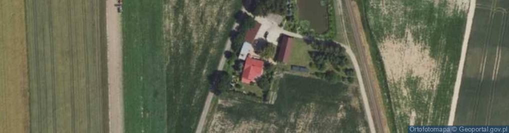 Zdjęcie satelitarne Bronowo-Zalesie ul.