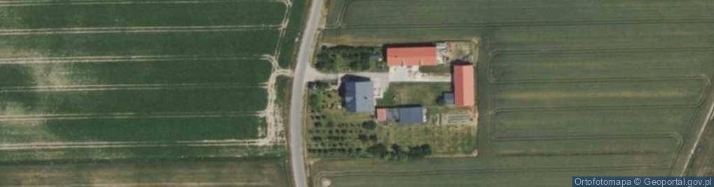 Zdjęcie satelitarne Bronowo-Zalesie ul.