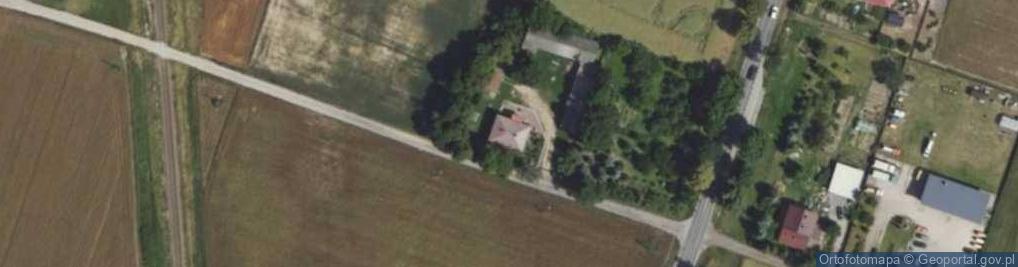 Zdjęcie satelitarne Bronowo-Zalesie ul.
