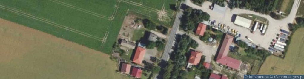 Zdjęcie satelitarne Bronowo-Zalesie ul.