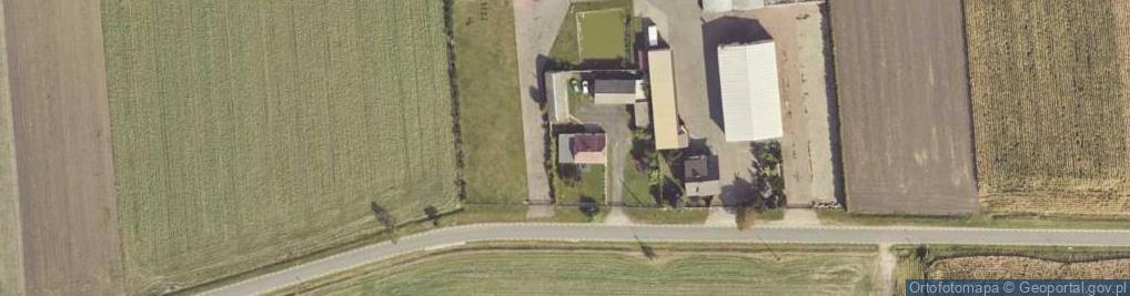 Zdjęcie satelitarne Brudzew ul.