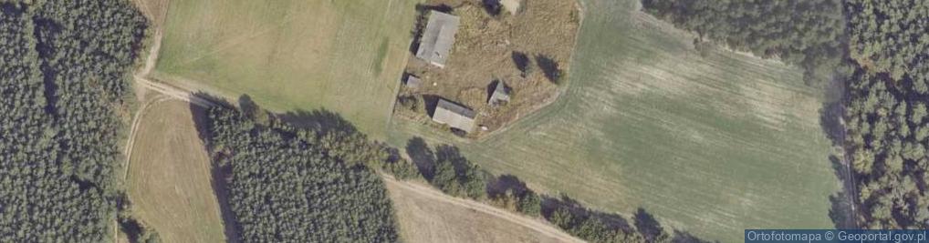 Zdjęcie satelitarne Brudzew ul.