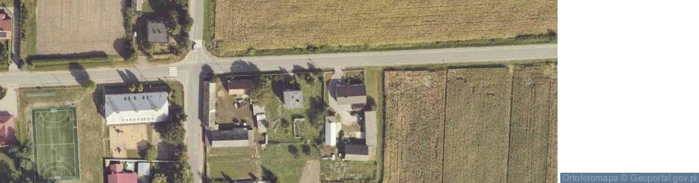 Zdjęcie satelitarne Brudzew ul.