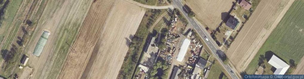 Zdjęcie satelitarne Brudzewek ul.