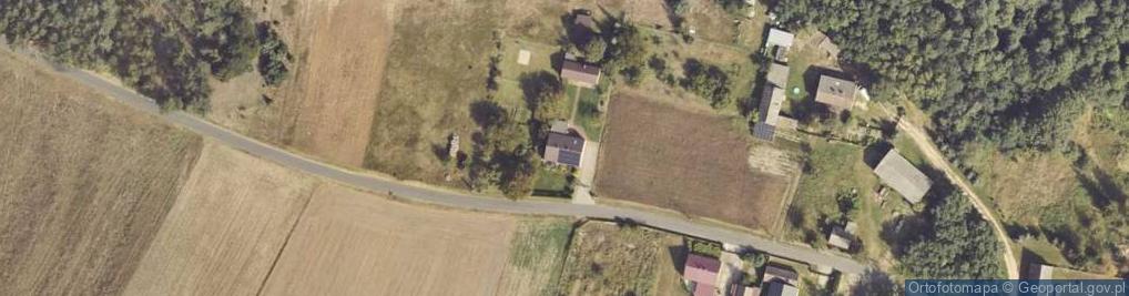 Zdjęcie satelitarne Brudzewek ul.