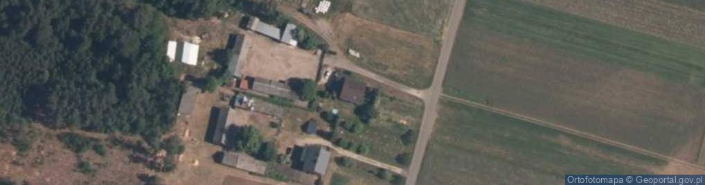 Zdjęcie satelitarne Brudzewice-Kolonia ul.