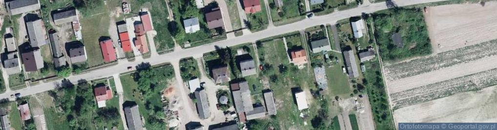 Zdjęcie satelitarne Brusów ul.