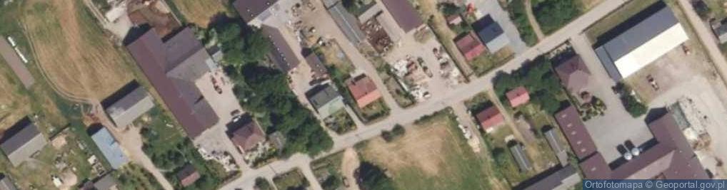 Zdjęcie satelitarne Bruszewo ul.