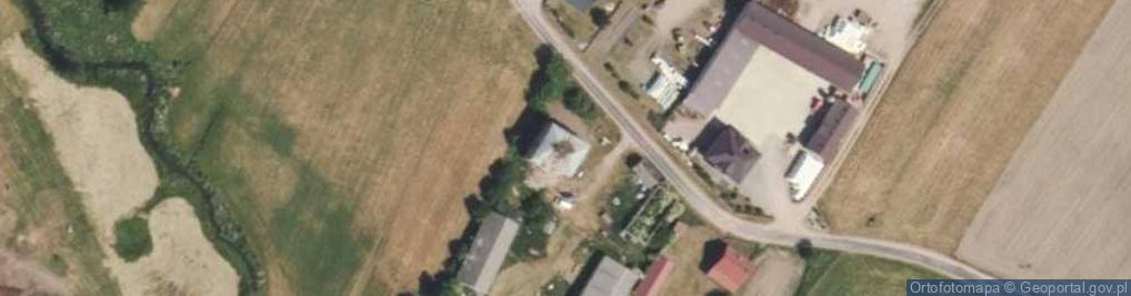 Zdjęcie satelitarne Bruszewo ul.
