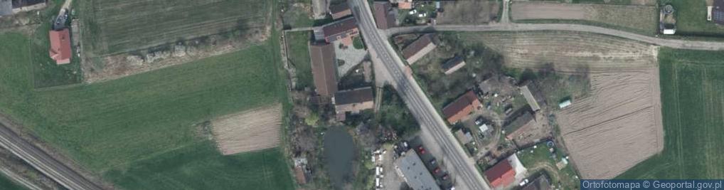 Zdjęcie satelitarne Brzeg Głogowski ul.
