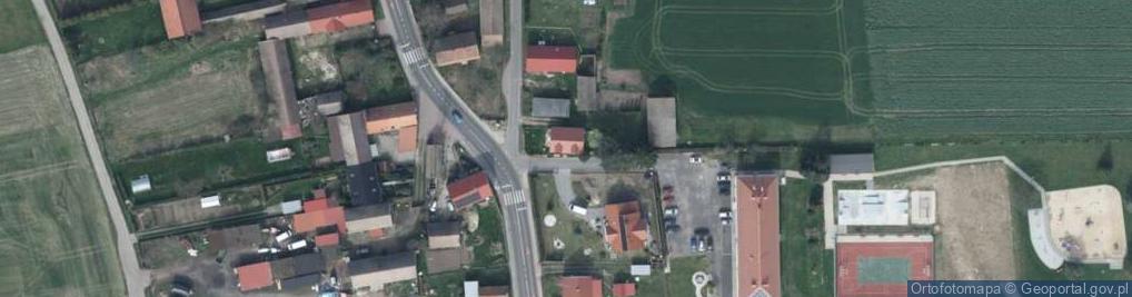 Zdjęcie satelitarne Brzeg Głogowski ul.