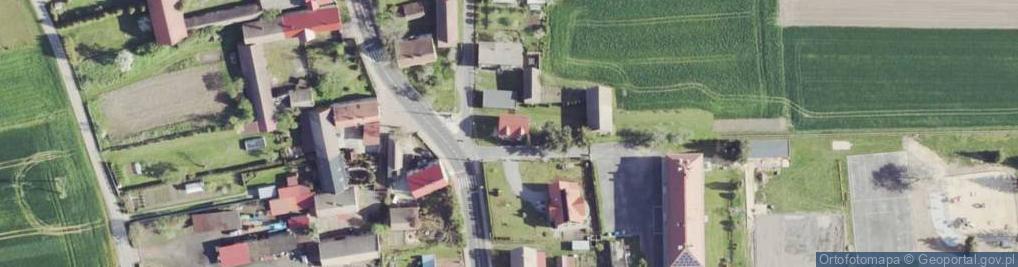 Zdjęcie satelitarne Brzeg Głogowski ul.