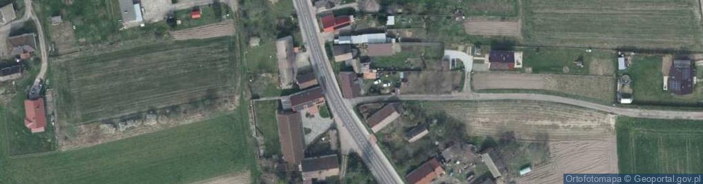 Zdjęcie satelitarne Brzeg Głogowski ul.