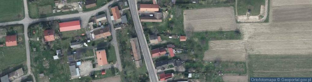 Zdjęcie satelitarne Brzeg Głogowski ul.