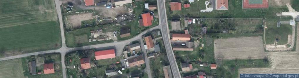 Zdjęcie satelitarne Brzeg Głogowski ul.