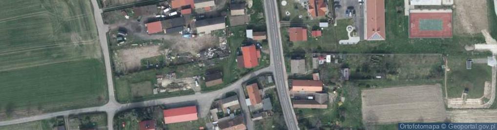 Zdjęcie satelitarne Brzeg Głogowski ul.