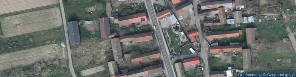 Zdjęcie satelitarne Brzeg Głogowski ul.