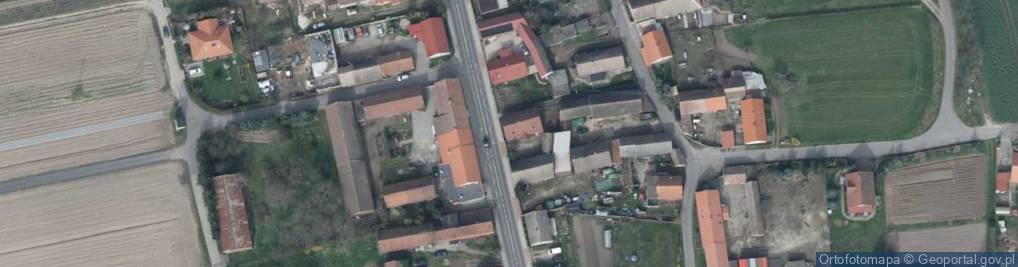 Zdjęcie satelitarne Brzeg Głogowski ul.