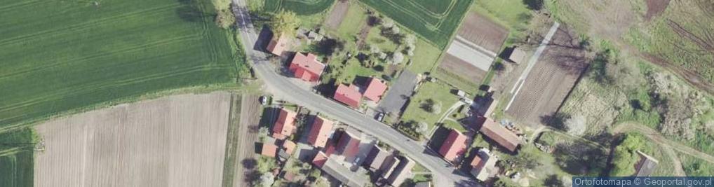 Zdjęcie satelitarne Brzeg Głogowski ul.