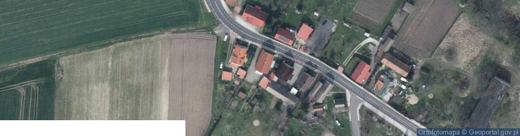 Zdjęcie satelitarne Brzeg Głogowski ul.