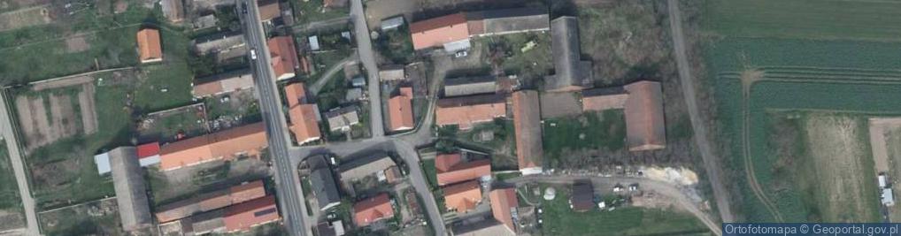 Zdjęcie satelitarne Brzeg Głogowski ul.