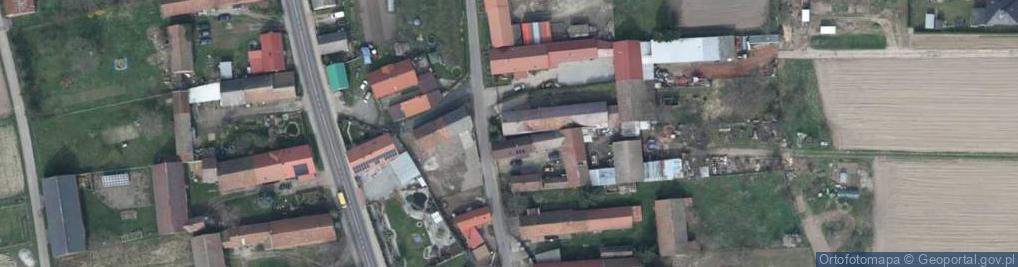 Zdjęcie satelitarne Brzeg Głogowski ul.