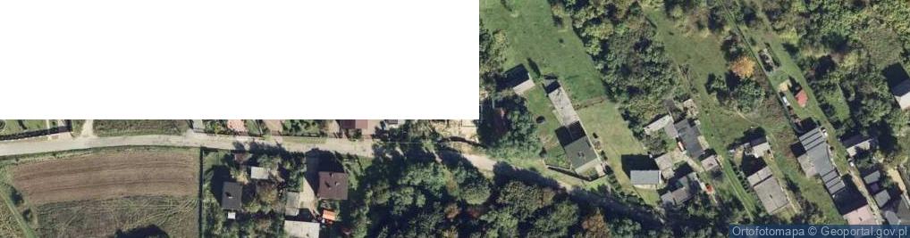 Zdjęcie satelitarne Brzękowice-Wał ul.