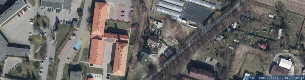Zdjęcie satelitarne Brzegowa ul.