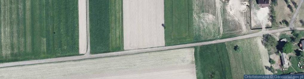 Zdjęcie satelitarne Brzeziny ul.