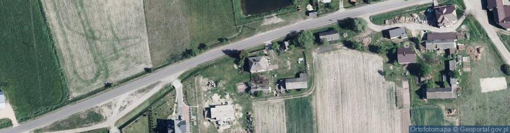 Zdjęcie satelitarne Brzeziny ul.
