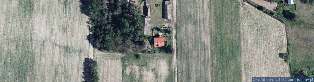Zdjęcie satelitarne Brzeziny ul.