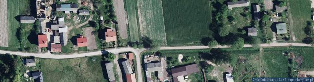 Zdjęcie satelitarne Brzeziny ul.