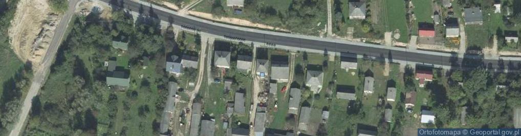 Zdjęcie satelitarne Brzeziny ul.