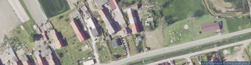 Zdjęcie satelitarne Brzeziny ul.