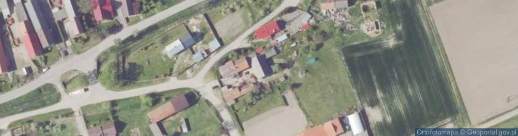 Zdjęcie satelitarne Brzeziny ul.