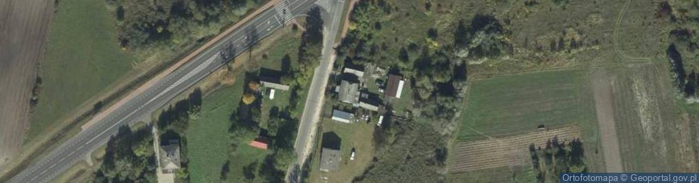 Zdjęcie satelitarne Brzozowa ul.