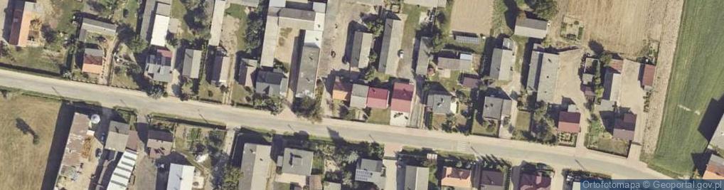 Zdjęcie satelitarne Brzóstków ul.