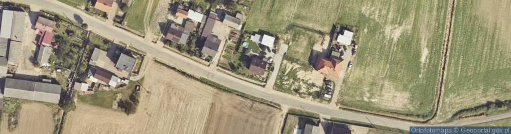 Zdjęcie satelitarne Brzóstków ul.