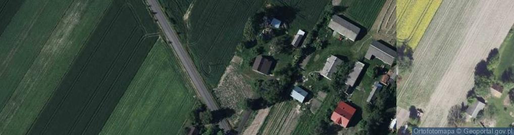 Zdjęcie satelitarne Brzostówiec ul.