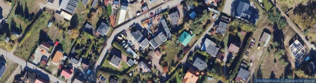 Zdjęcie satelitarne Brzozowa ul.