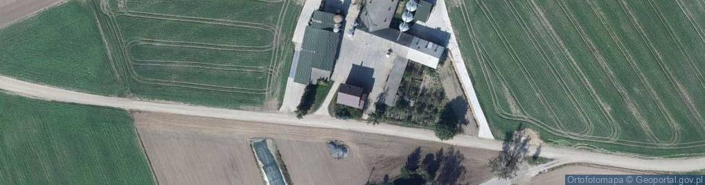 Zdjęcie satelitarne Brzozie ul.