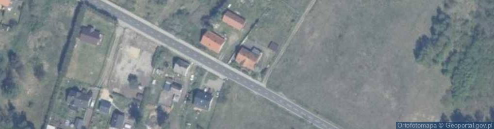 Zdjęcie satelitarne Brzózki ul.