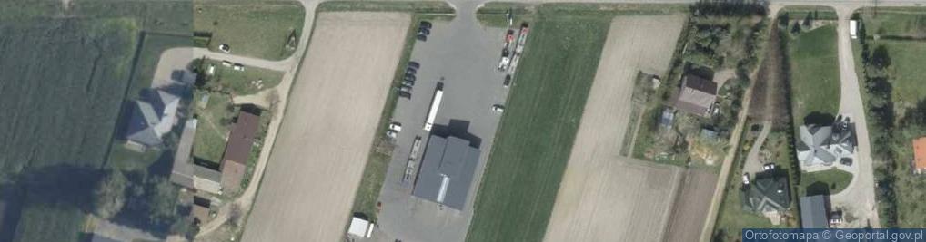 Zdjęcie satelitarne Brzozów-Kolonia ul.