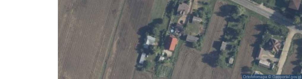 Zdjęcie satelitarne Brzozów-Kolonia ul.