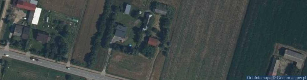 Zdjęcie satelitarne Brzozów-Kolonia ul.