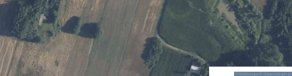 Zdjęcie satelitarne Brzozów-Kolonia ul.